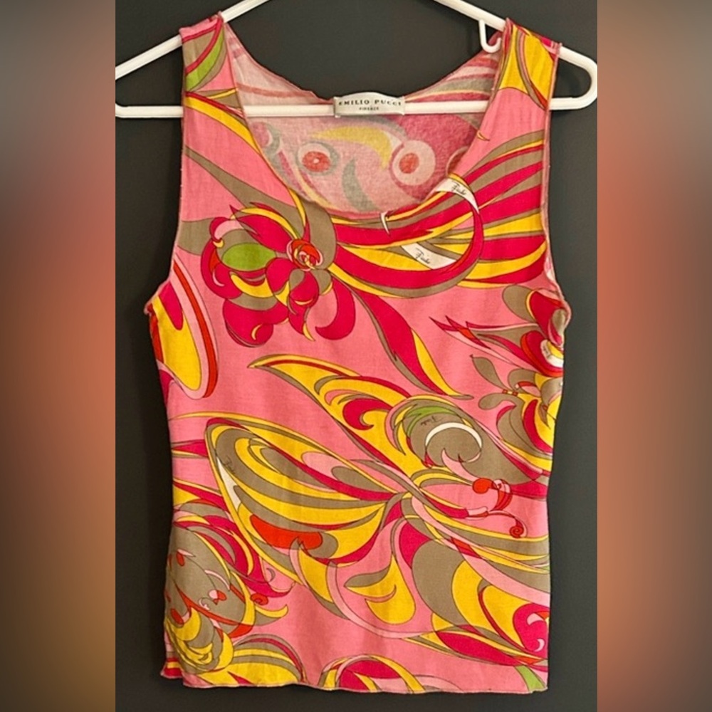Vintage Emilio Pucci Vibrant Top